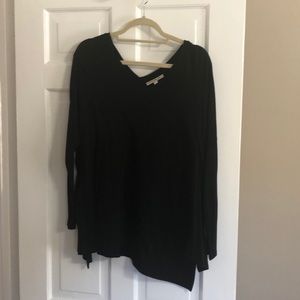 Express One Eleven Oversized V-Neck
